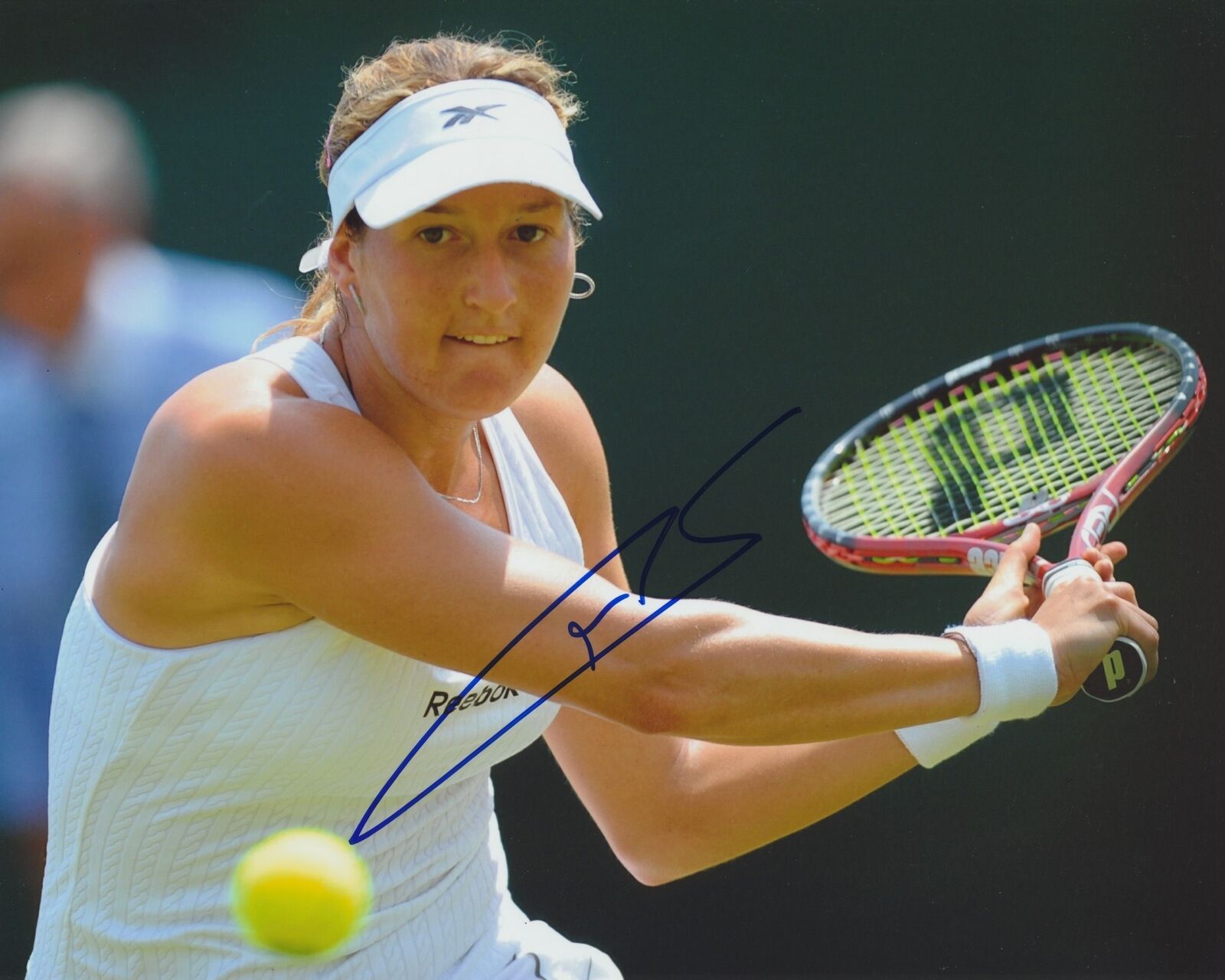 SHAHAR PEER SIGNED WTA TENNIS 8X10 PHOTO Autographia