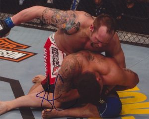 SHANE CARWIN SIGNED UFC 8X10 PHOTO 2 COLLECTIBLE MEMORABILIA