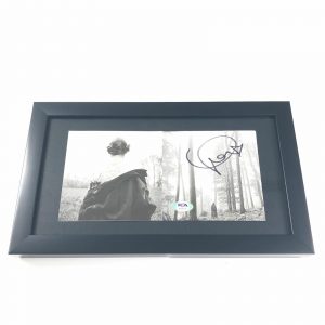 TAYLOR SWIFT SIGNED CD COVER FRAMED PSA/DNA FOLKLORE AUTOGRAPHED COLLECTIBLE MEMORABILIA