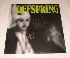 THE OFFSPRING SIGNED VINYL RECORD JSA COLLECTIBLE MEMORABILIA