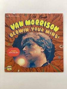 VAN MORRISON SIGNED AUTOGRAPH ALBUM VINYL RECORD BLOWIN YOUR MIND – RARE! ACOA COLLECTIBLE MEMORABILIA