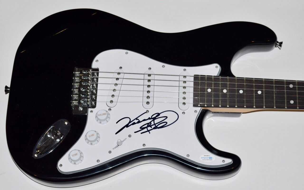 Vince Gill Signed Autographed Electric Guitar Eagles ACOA COA | Autographia