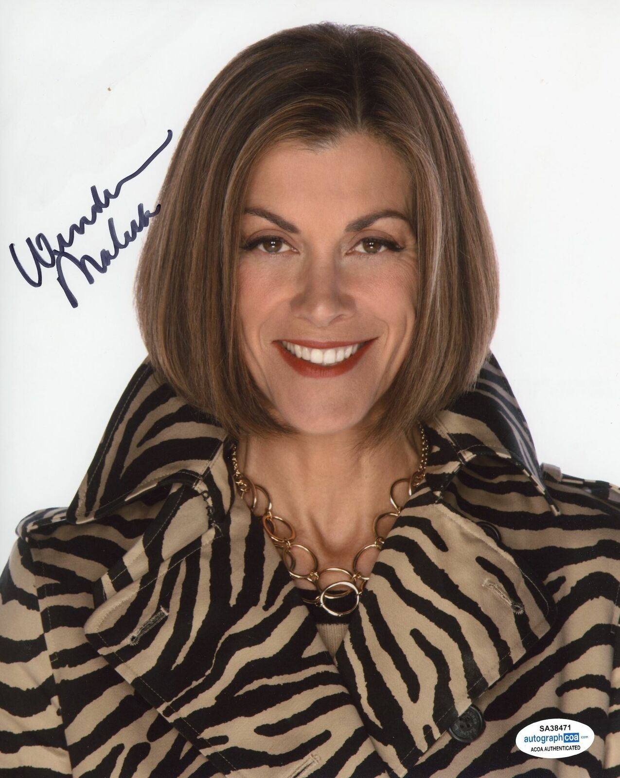 WENDIE MALICK SIGNED HOT IN CLEVELAND 8X10 PHOTO ACOA Autographia