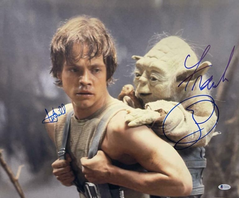 FRANK OZ MARK HAMILL SIGNED 16X20 PHOTO STAR WARS AUTHNETIC AUTOGRAPH BECKET C COLLECTIBLE MEMORABILIA