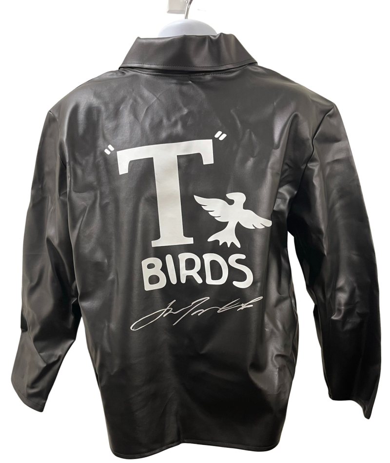 John Travolta Signed Grease T Birds Jacket Authentic Autograph Beckett