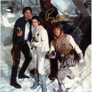 star-wars-4-ford-fisher-hamill-038-mayhew-signed-11-215-14-photo-bas-a77969-auto-collectible-memorabilia