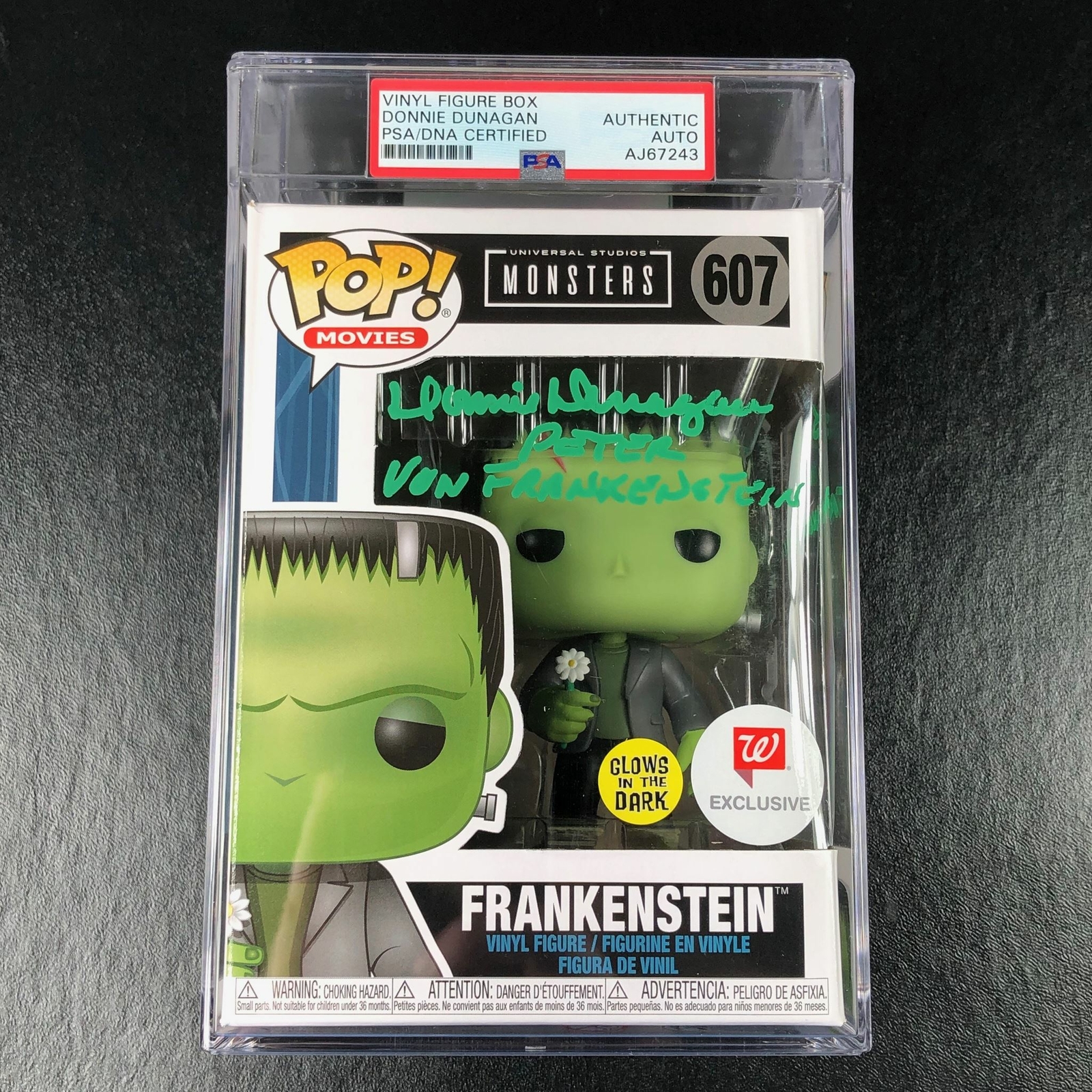 NEW LISTINGDonnie Dunagan Signed Funko Pop Son of Frankenstein PSA/DNA Autographed
