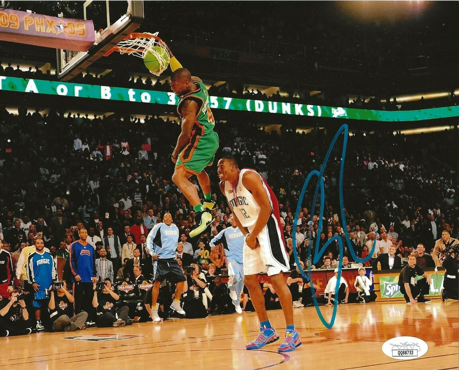 Nate Robinson signed New York Knicks Slam Dunk Contest 8x10 photo JSA ...