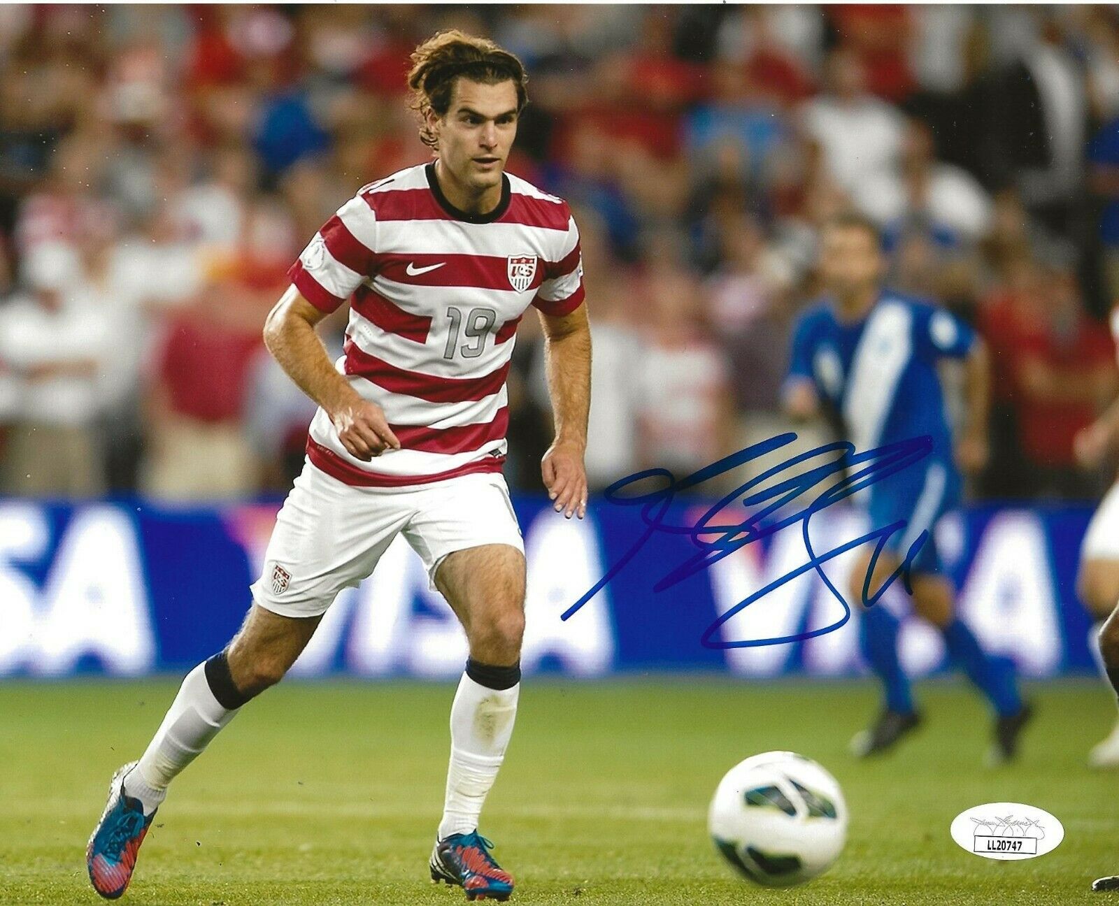 Graham Zusi Sporting Kansas City signed Team USA 8x10 photo autographed