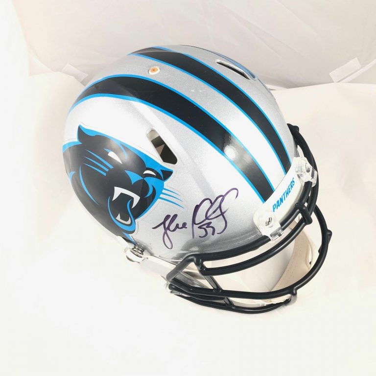 Luke Kuechly Signed Full Size Speed Helmet PSA/DNA Fanatics Panthers