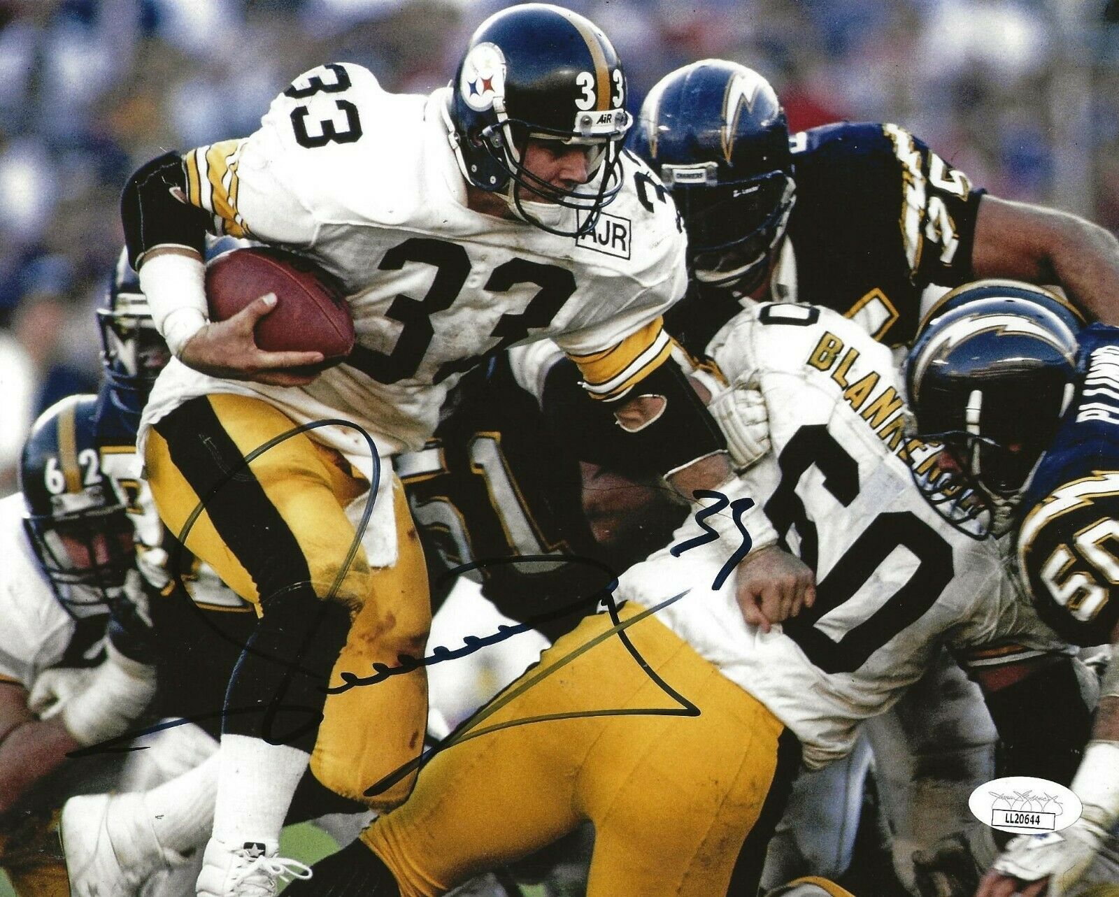 Merril Hoge autographed 8x10 Photo Pittsburgh Steelers