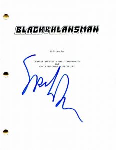 SPIKE LEE SIGNED AUTOGRAPH BLACKKKLANSMAN FULL MOVIE SCRIPT – DO THE RIGHT THING  COLLECTIBLE MEMORABILIA