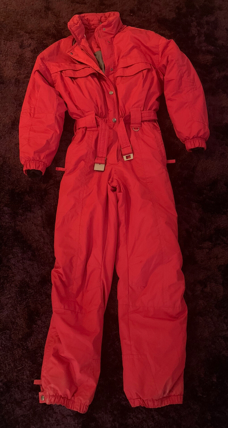 Killy Technical Equipment Youth Snowsuit One Piece Red Size 16 NICE