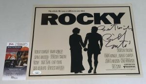 BILL CONTI COMPOSER SIGNED ROCKY 11×14 PHOTO AUTOGRAPHED JSA CERTIFIED COLLECTIBLE MEMORABILIA