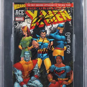 (4) Stan Lee +3 Signed The Uncanny X-Men #94 Ace Edition Comic BAS Slabbed