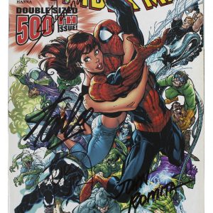 (4) Stan Lee, Romita, Hanna +1 Signed The Amazing Spider-Man #500 Comic JSA