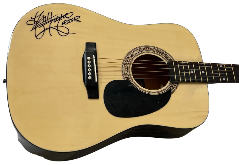 ANTHONY KIEDIS RED HOT CHILI PEPPERS SIGNED FULL SIZE ACOUSTIC GUITAR PSA COA