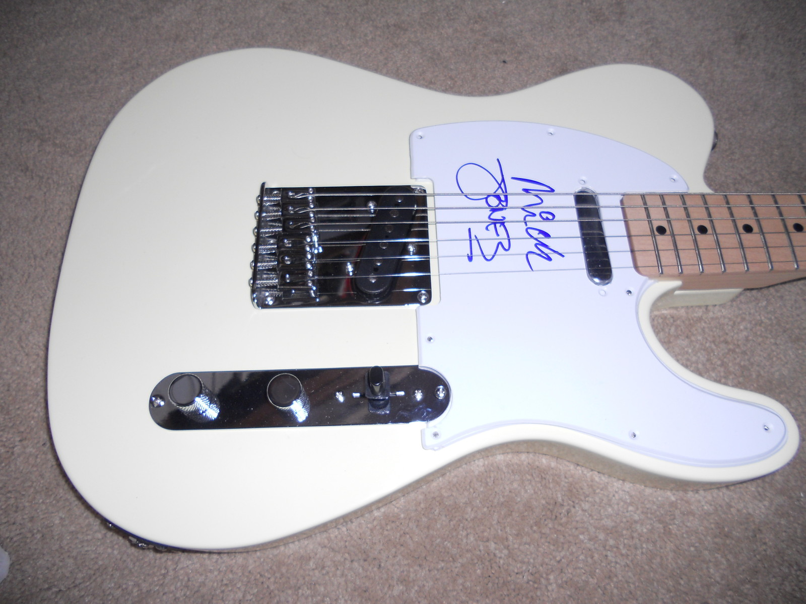 Mick Jones The Clash IP Signed Autographed Guitar PSA Guaranteed