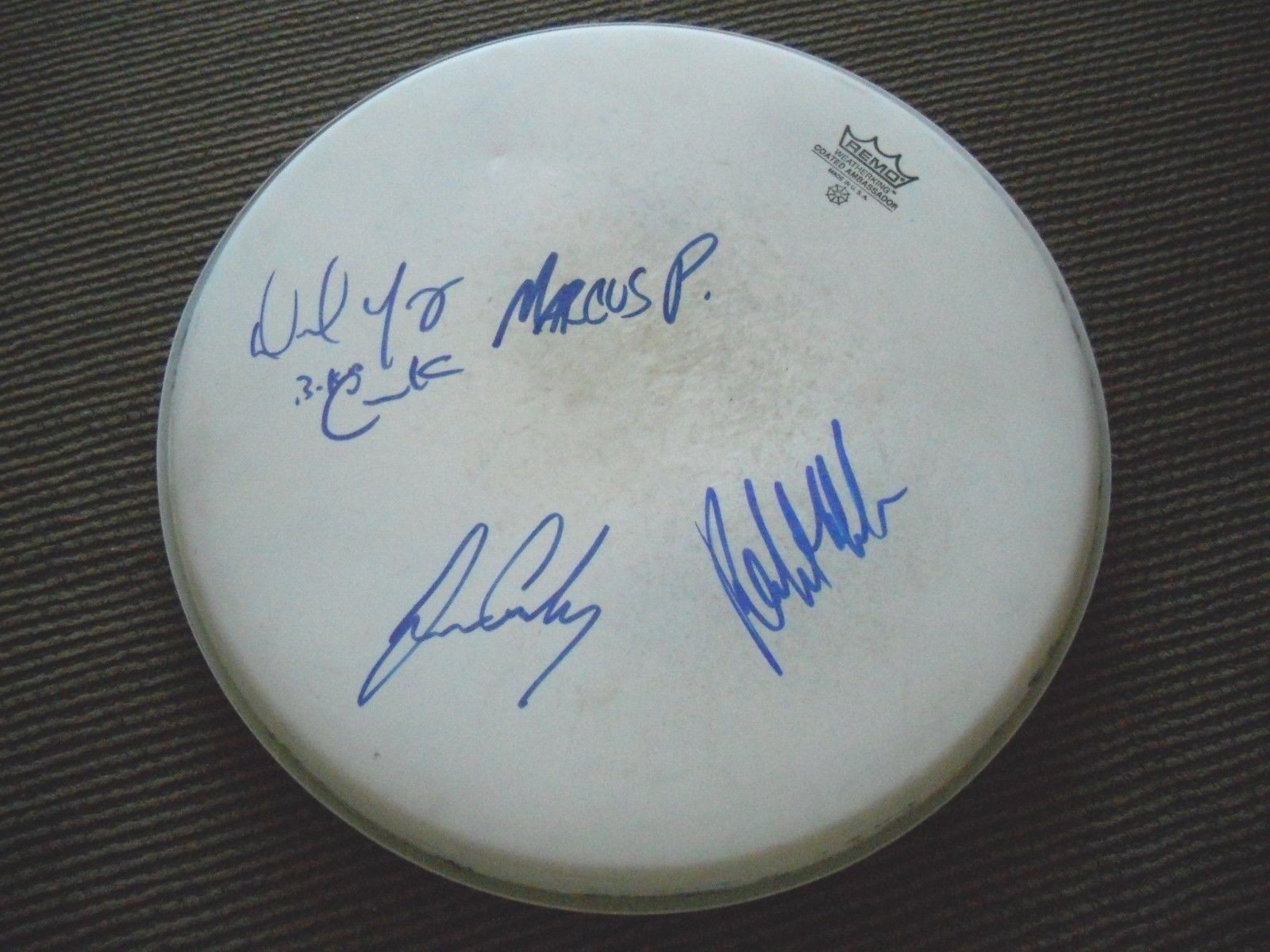 ROBERT RANDOLPH & FAMILY BAND AUTOGRAPHED SIGNED 14″ DRUMHEAD PSA GUARANTEED #1 COLLECTIBLE MEMORABILIA