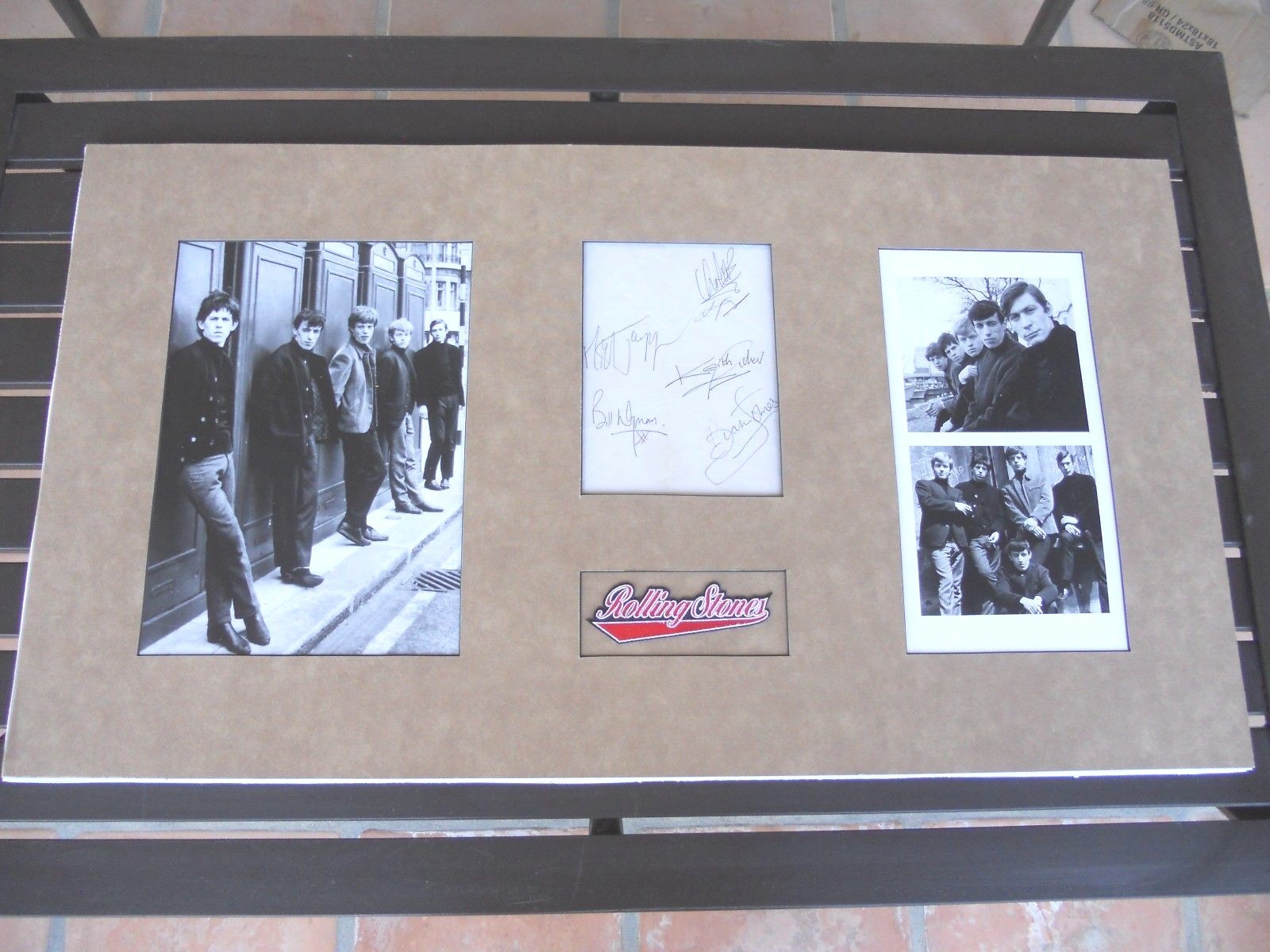 Rolling Stones Band Signed 17