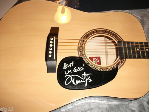 Julieta Venegas IP Signed Autographed Guitar PSA