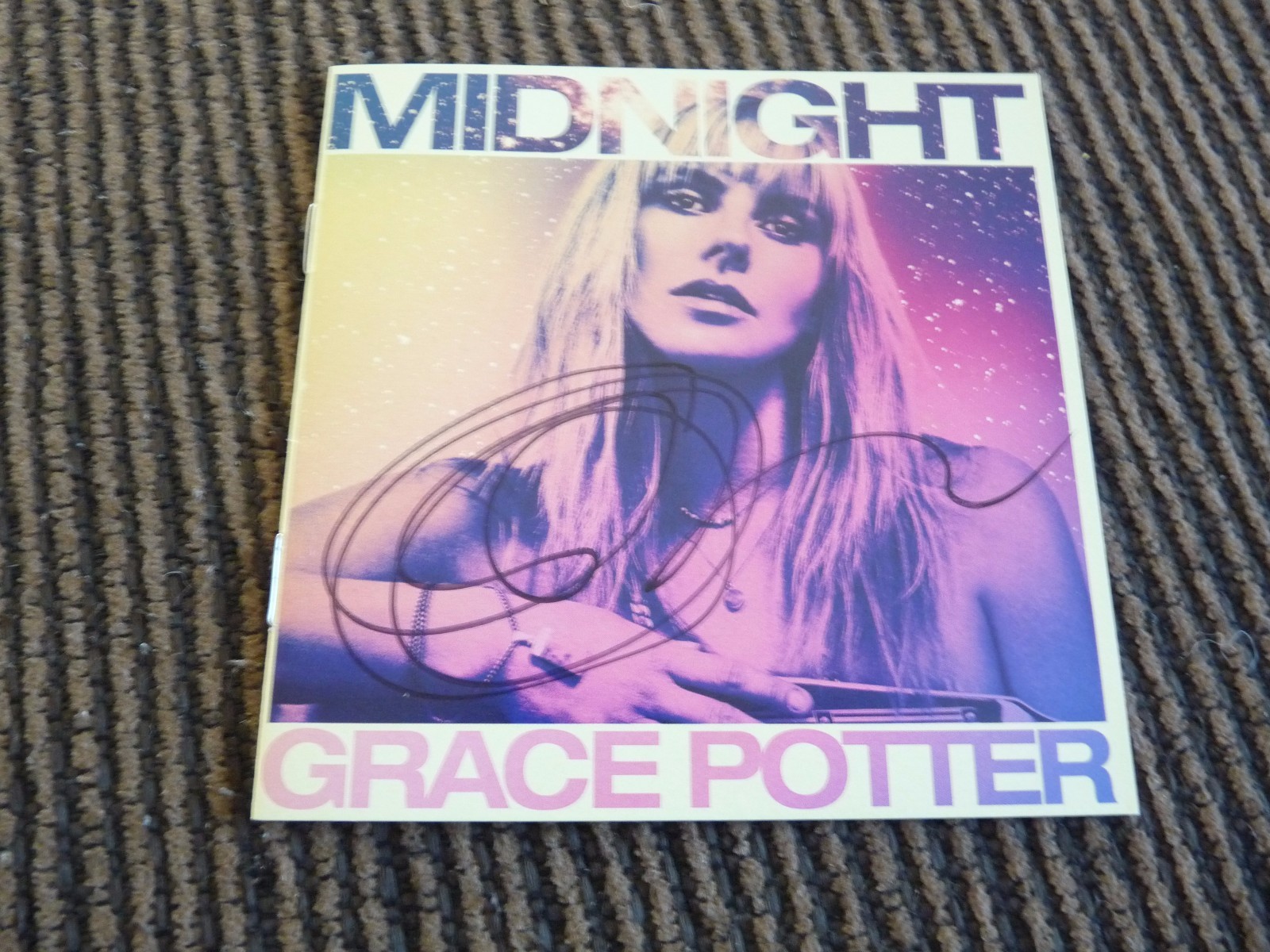 Grace Potter Midnight Autographed Signed CD Book Cover PSA Guaranteed #1