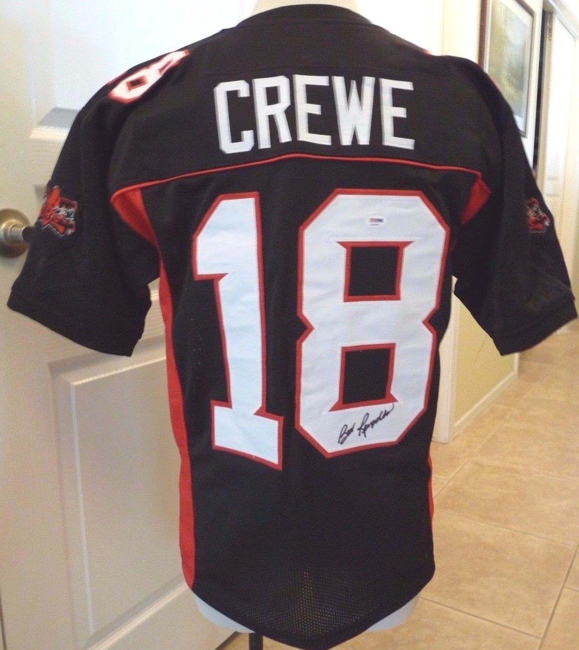 Burt Reynolds Longest Yard Mean Machine Signed Autographed Jersey PSA Certified