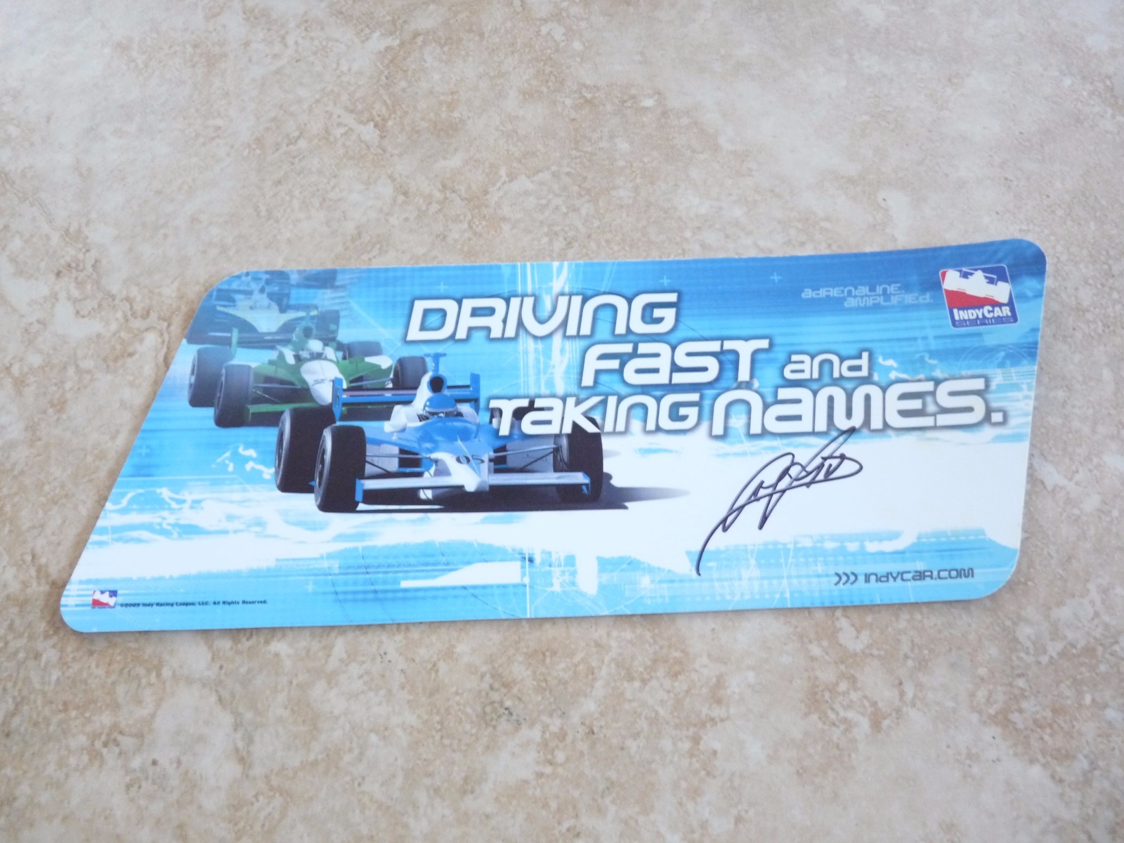 A.J. AJ FOYT SIGNED AUTOGRAPHED NASCAR 4.25″ X 11″ 2005 SCHEDULE PSA GUARANTEED COLLECTIBLE MEMORABILIA