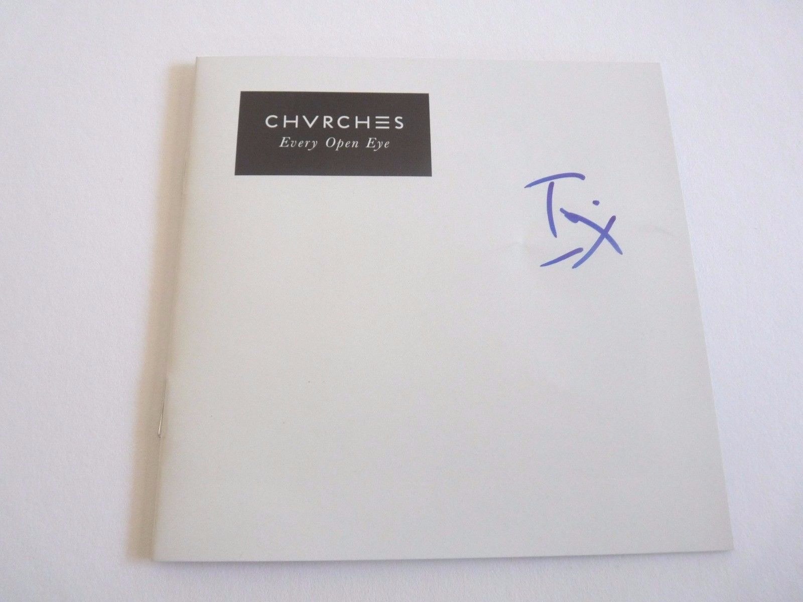 Chvrches Iain Cook Every Open Eye Autographed Signed CD Book PSA Guaranteed #2