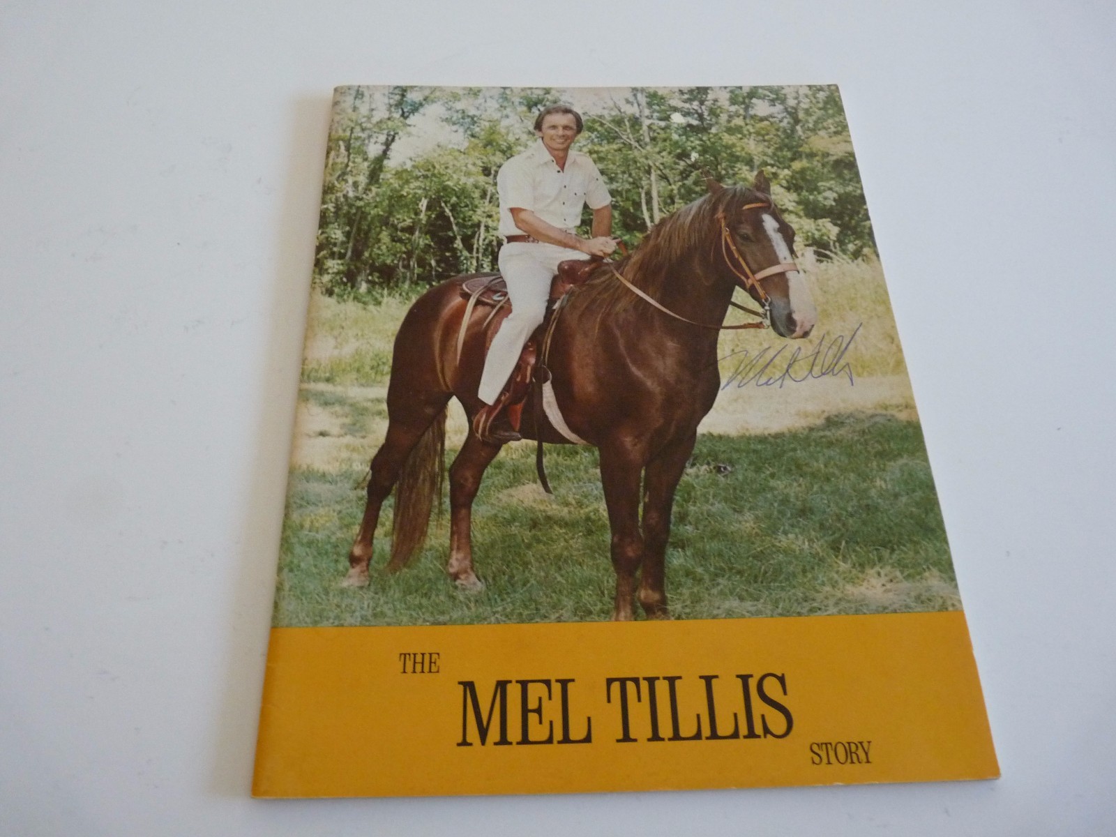 MEL TILLIS + 5 Band Members Signed Autograph Vintage Tour Program PSA Guaranteed