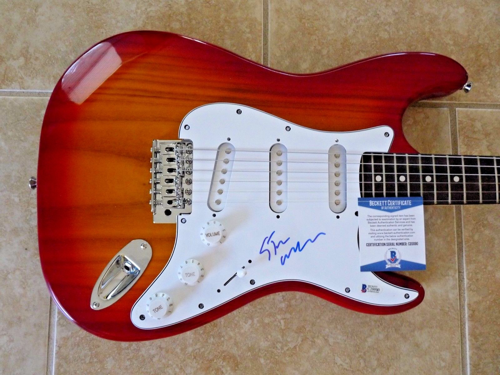 Steve Martin The Jerk Signed Autographed Electric Guitar BAS Certified