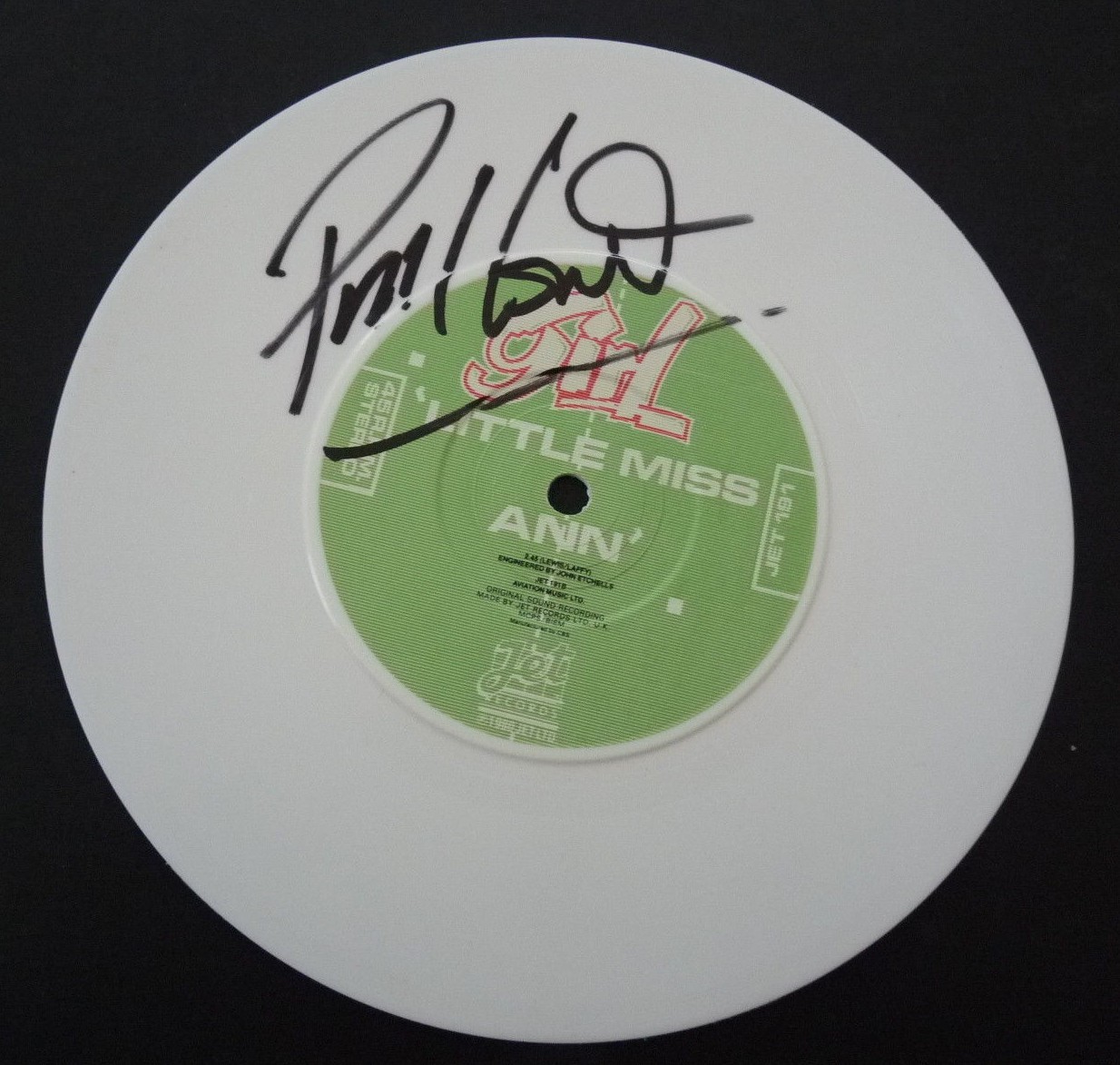 Phil Lewis L.A. Guns GIRL Signed Autographed 7