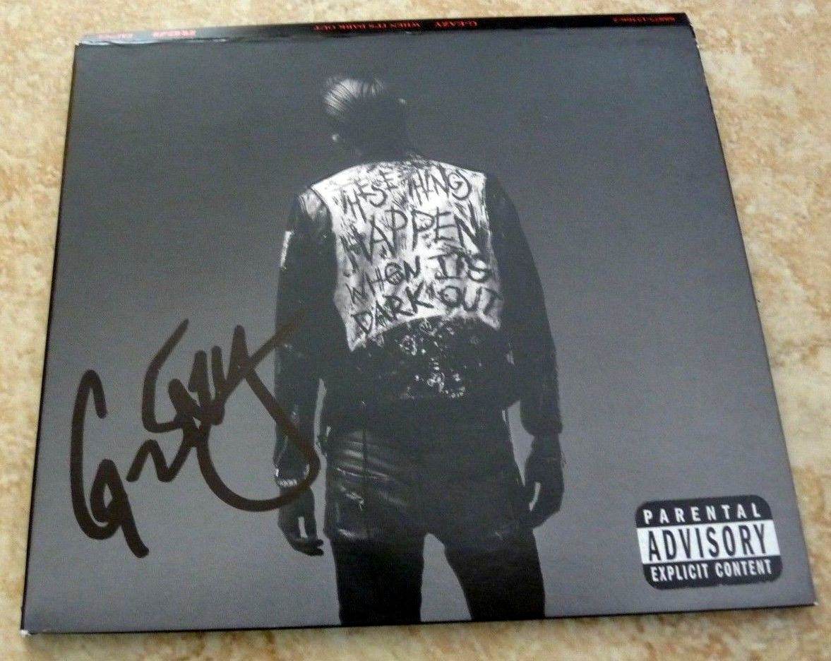 G-Easy G Easy When It's Dark Out Signed Autographed CD Book PSA BAS Guaranteed