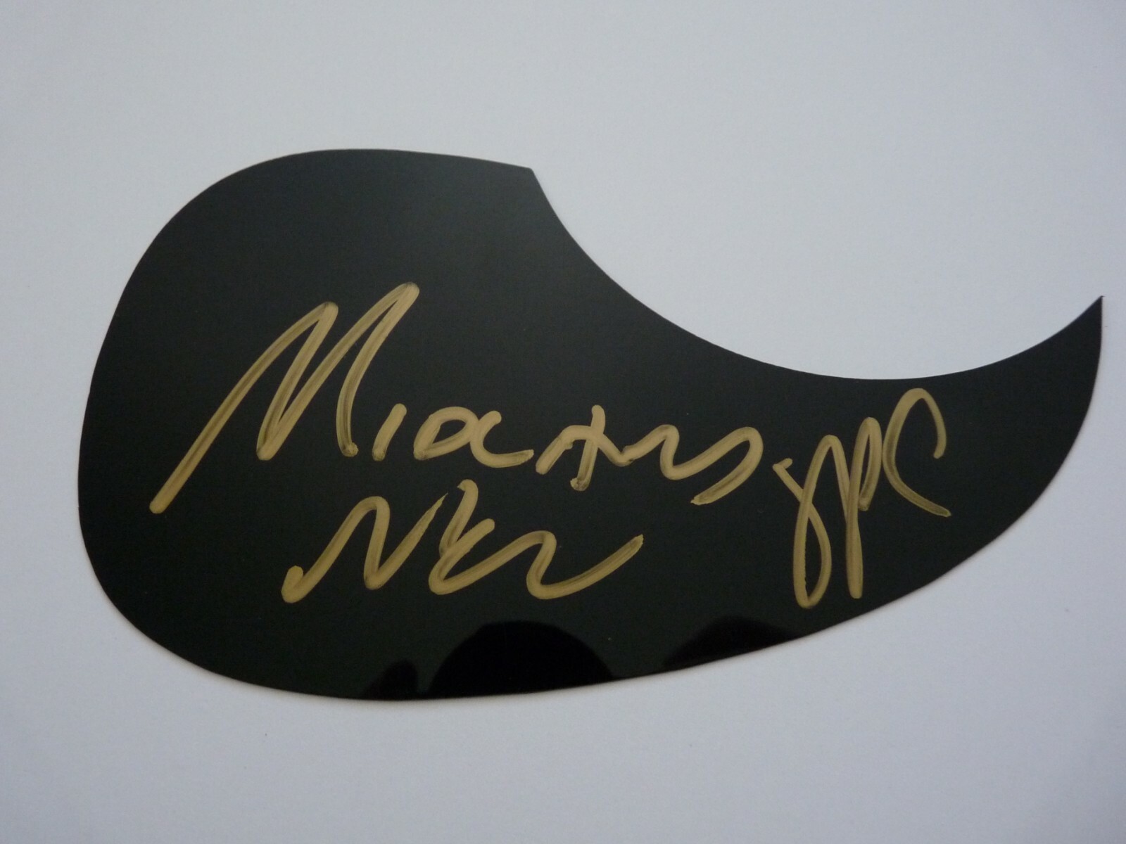 MIDLAND Band Signed Autographed Guitar Pickguard PSA BAS Guaranteed