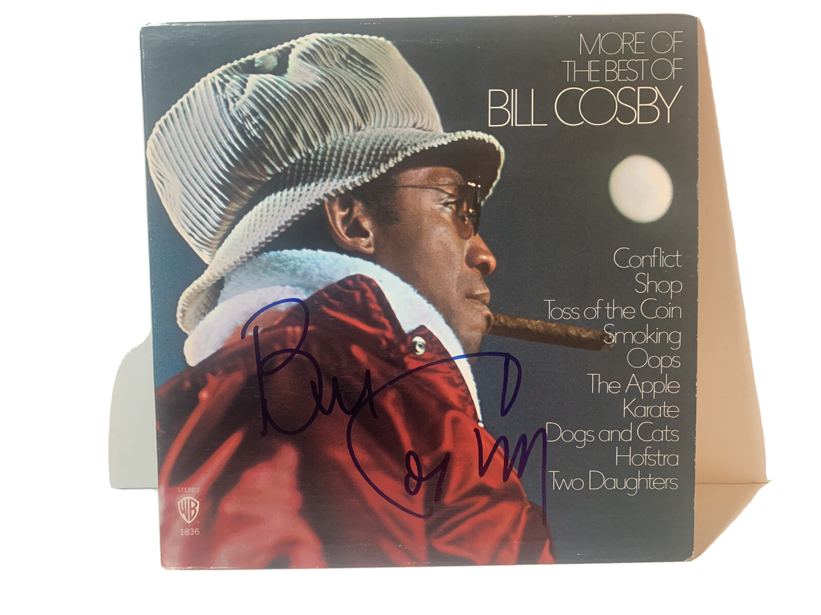 Bill Cosby More Of The Best Of Autographed Signed LP Album Beckett Certified