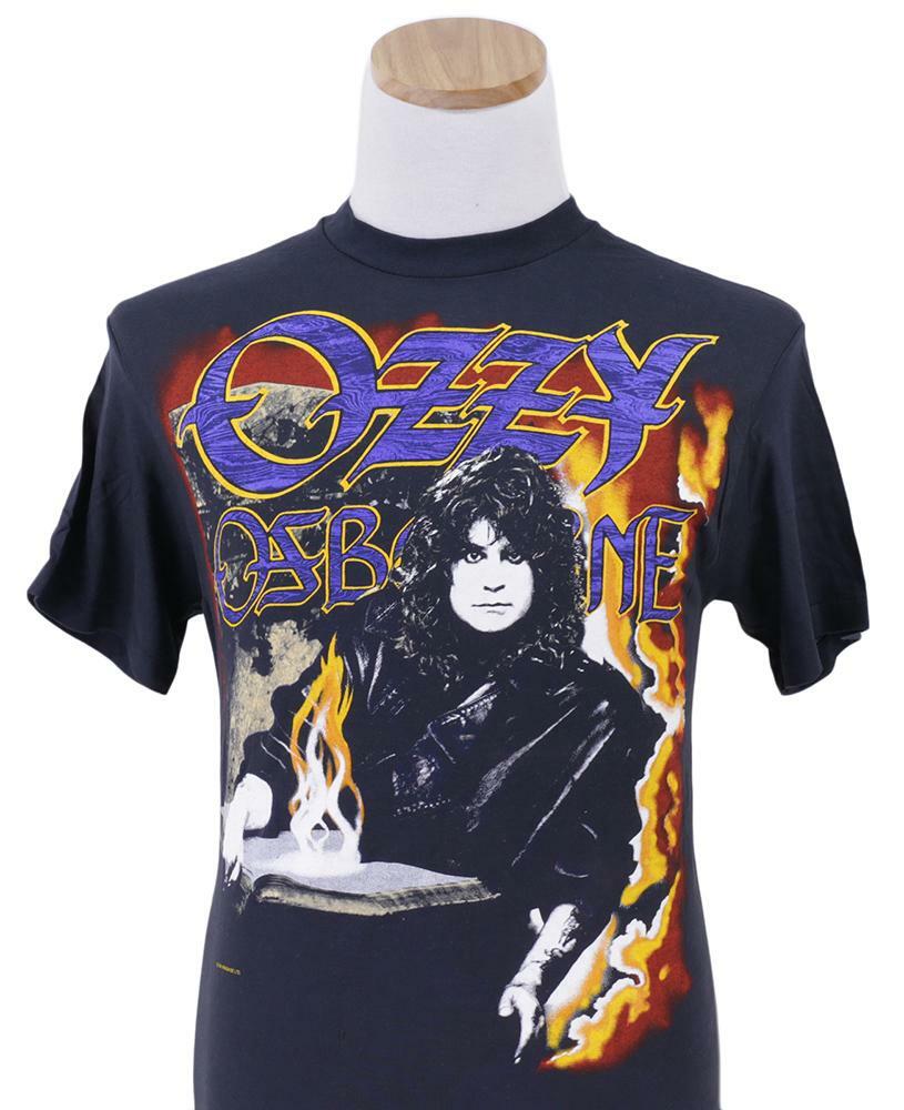NEW RARE 1989 OZZY OSBOURNE MOSCOW PEACE FESTIVAL VINTAGE T-SHIRT MENS M COLLECTIBLE MEMORABILIA