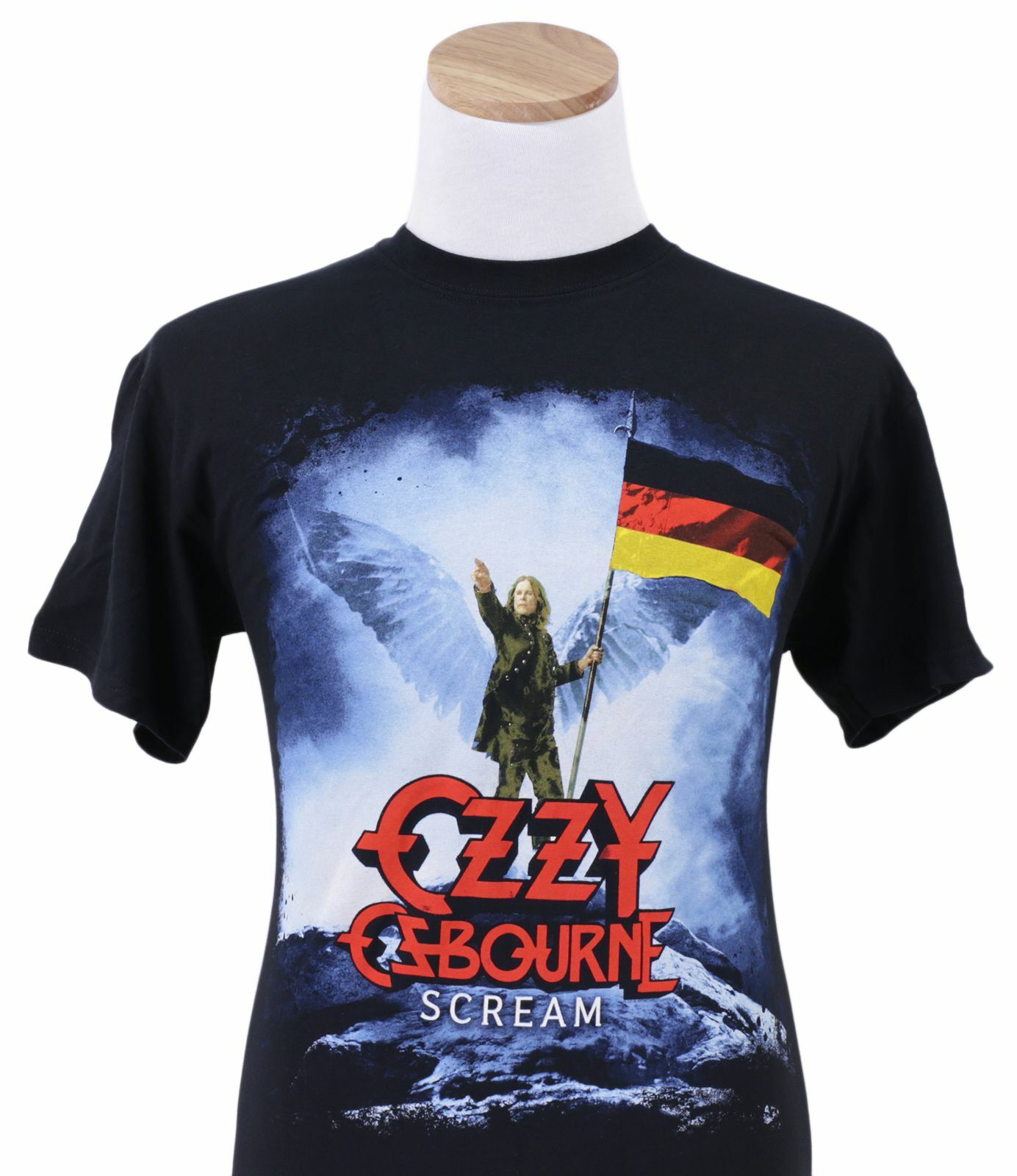 Ozzy Osbourne 2010 Scream Tour Germany Vintage T-Shirt Men M