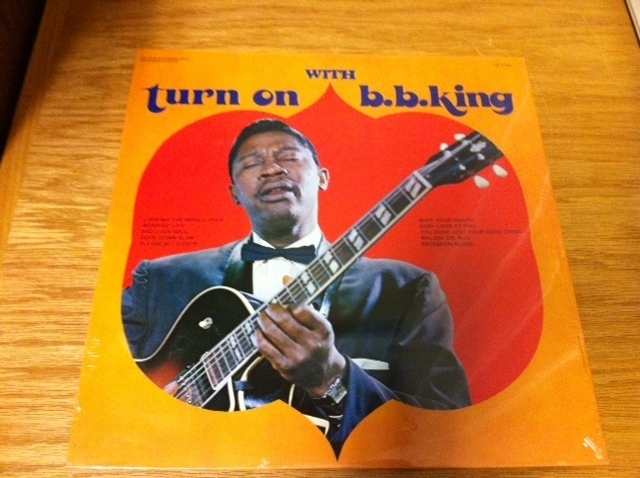 BB KING TURN ON WITH SEALED BLUES LP UNITED US-7763 COLLECTIBLE MEMORABILIA