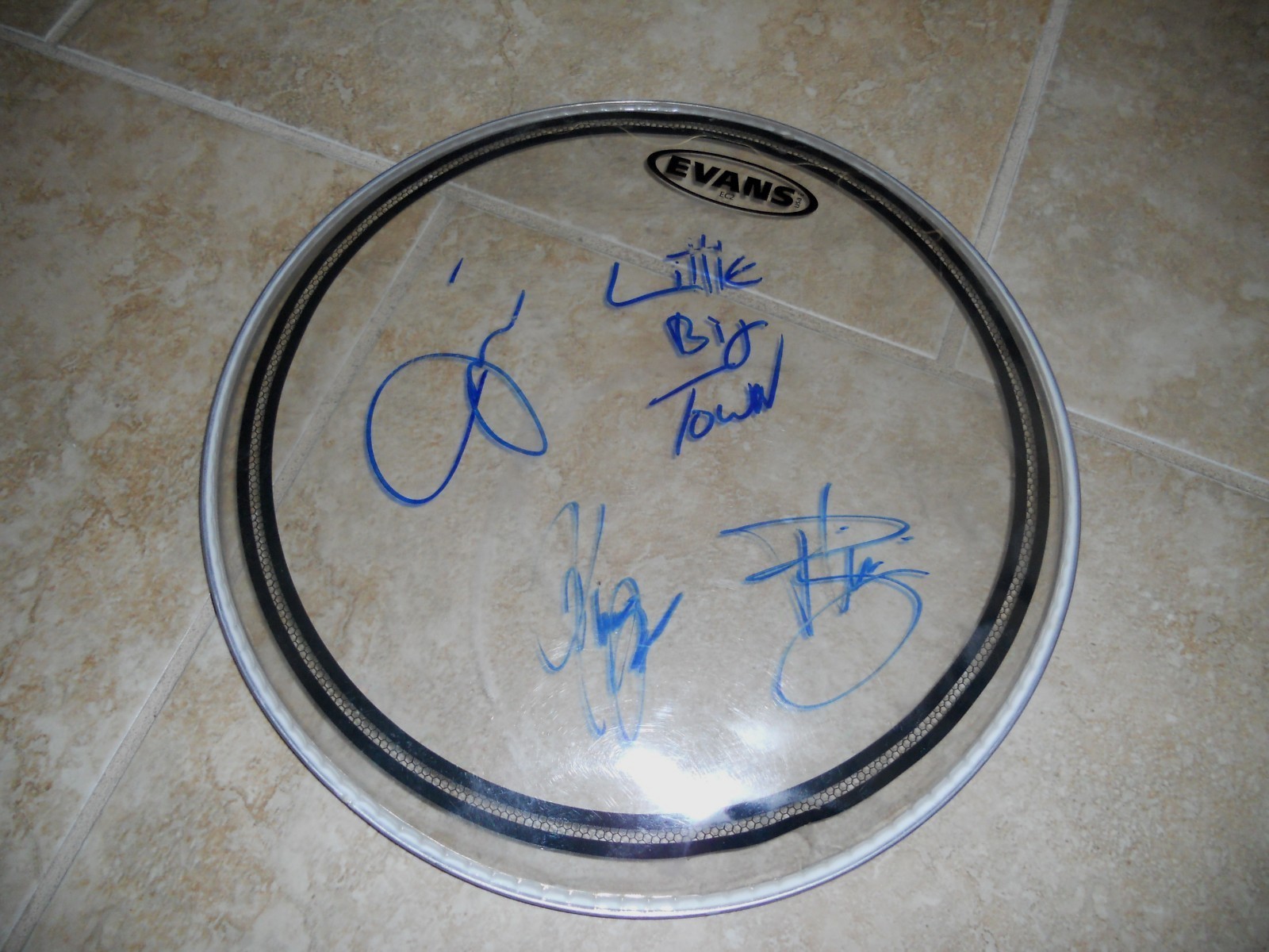 Little Big Town All 3 Band Autographed Signed 13