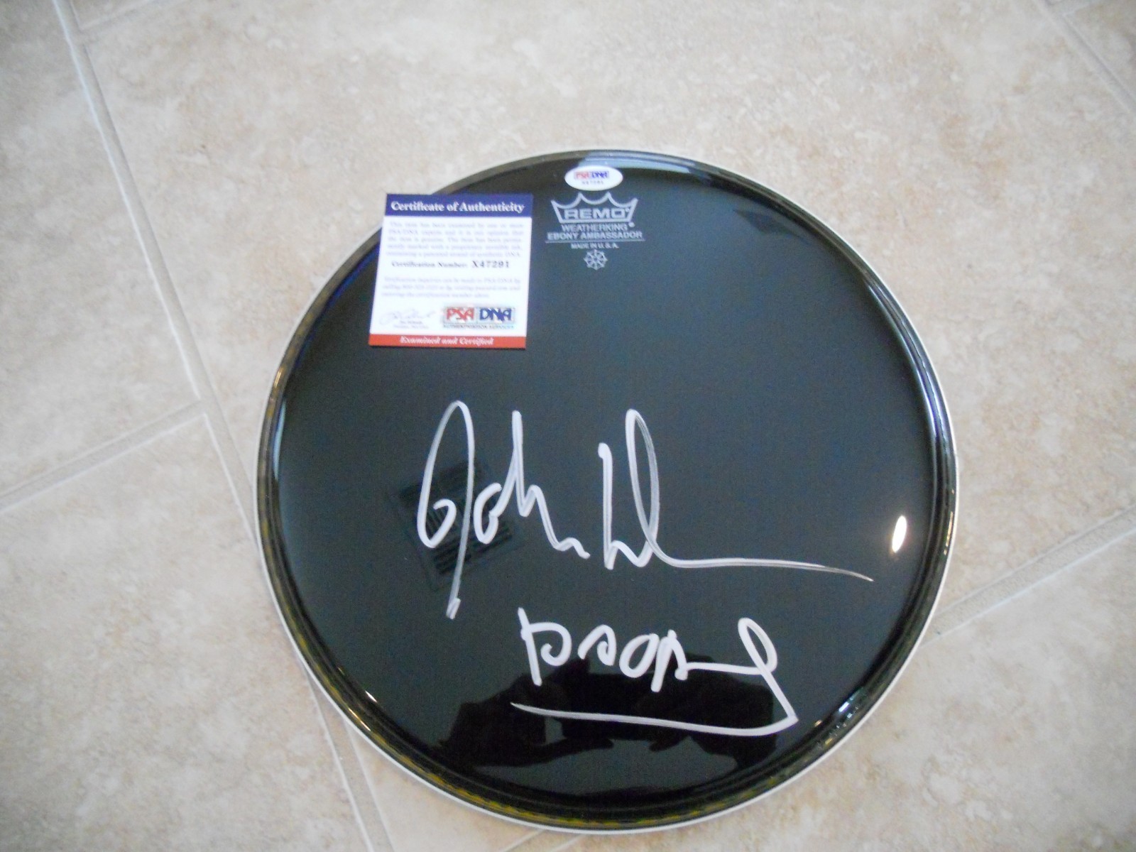 John Densmore The Doors Signed Autographed PSA Certified 11