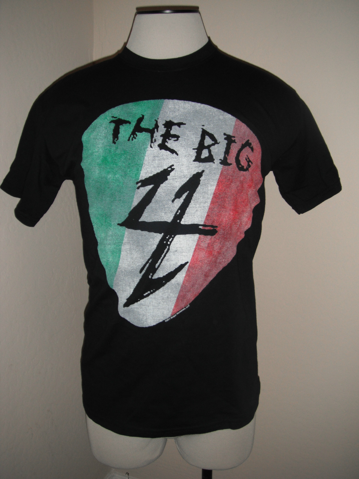 Big 4 2011 Concert Tour Italy Metallica Megadeth Anthrax Slayer T Shirt S M L