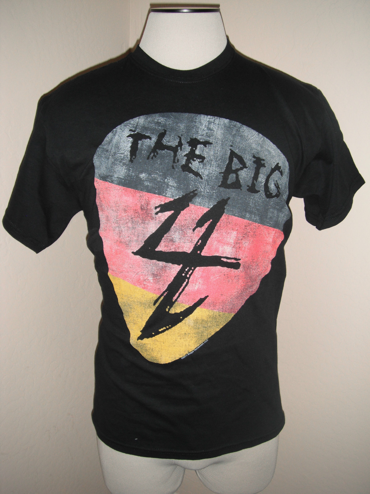 Big 4 11 Concert Tour Germany Metallica Megadeth Anthrax Slayer T Shirt S M L XL