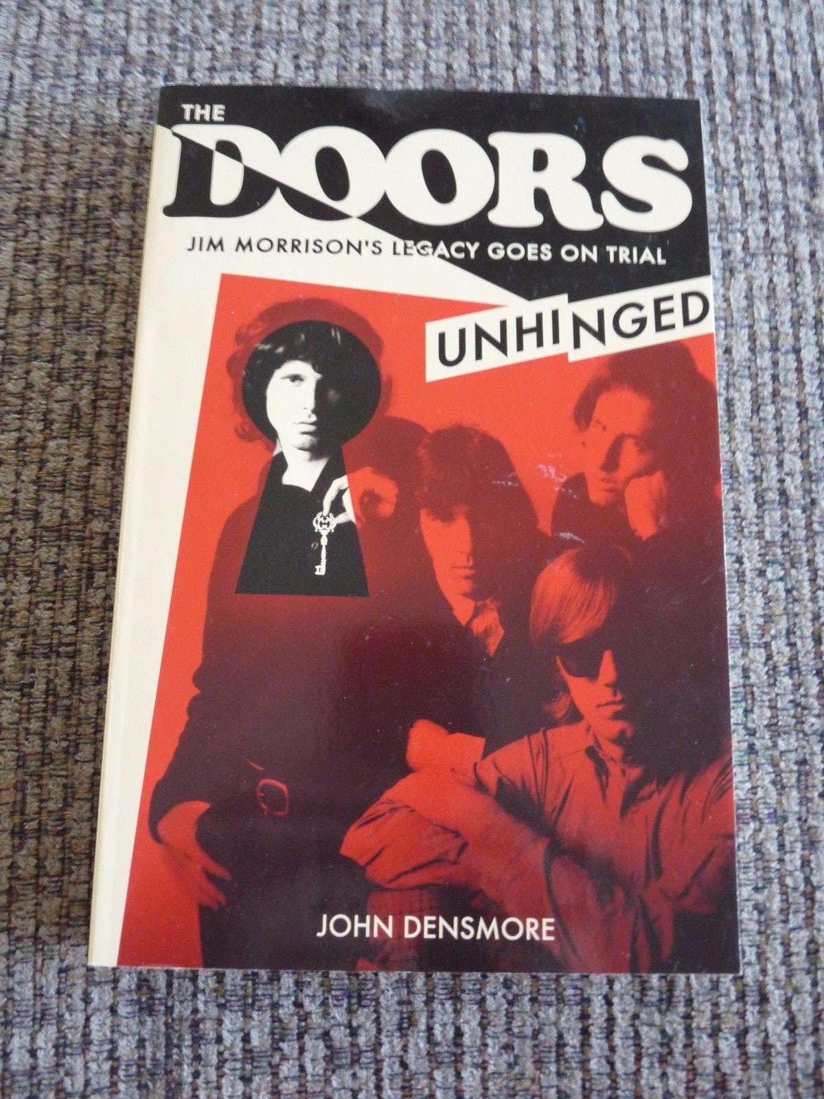 The Doors John Densmore Signed Autographed Unhinged Soft Book PSA Guaranteed #1