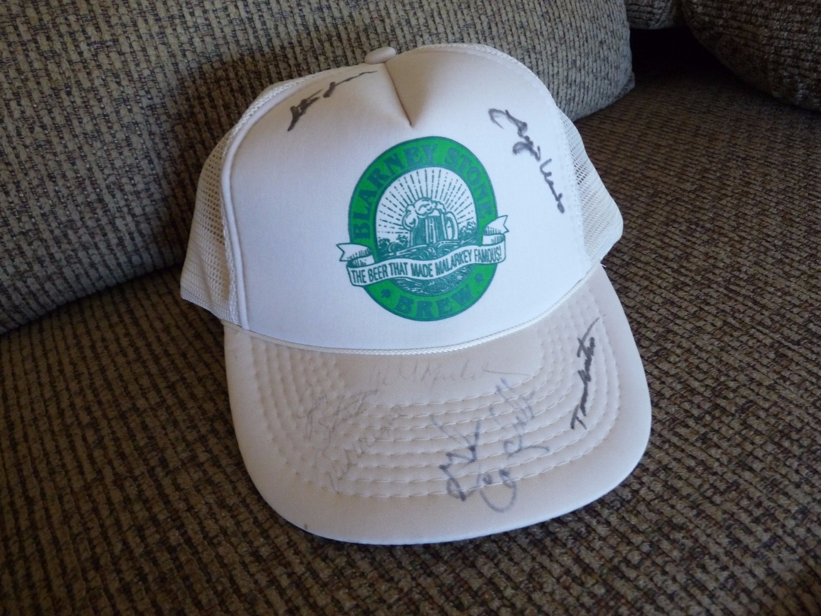 Glen Campbell Phile Mickelson Tom Watson + 5 Signed Golf Hat PSA Guaranteed