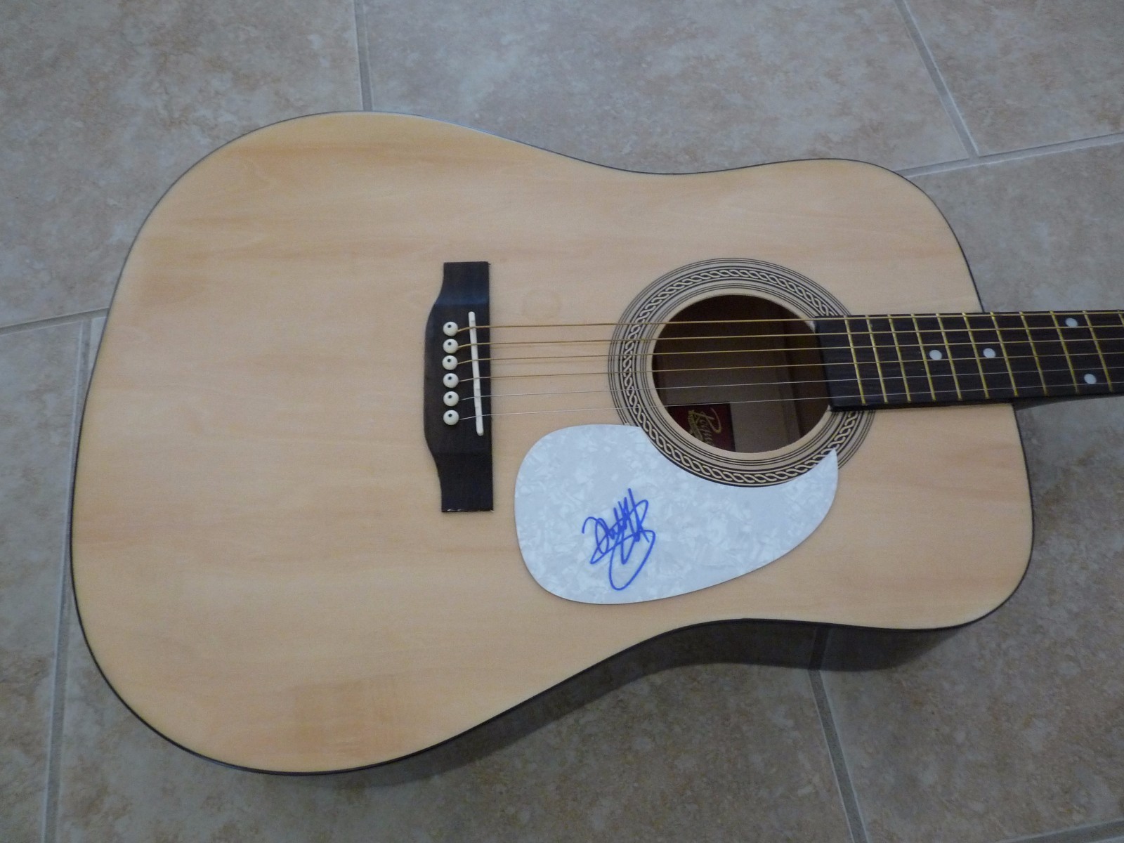 Hillary Scott Lady Antebellum Signed Autographed Acoustic Guitar PSA Guaranteed