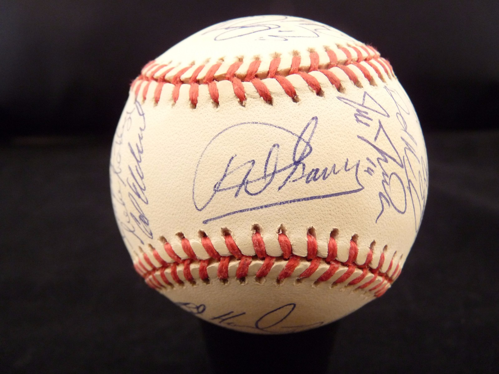 1998 Brewers Team Signed Autographed x30 ONL Baseball PSA Guaranteed