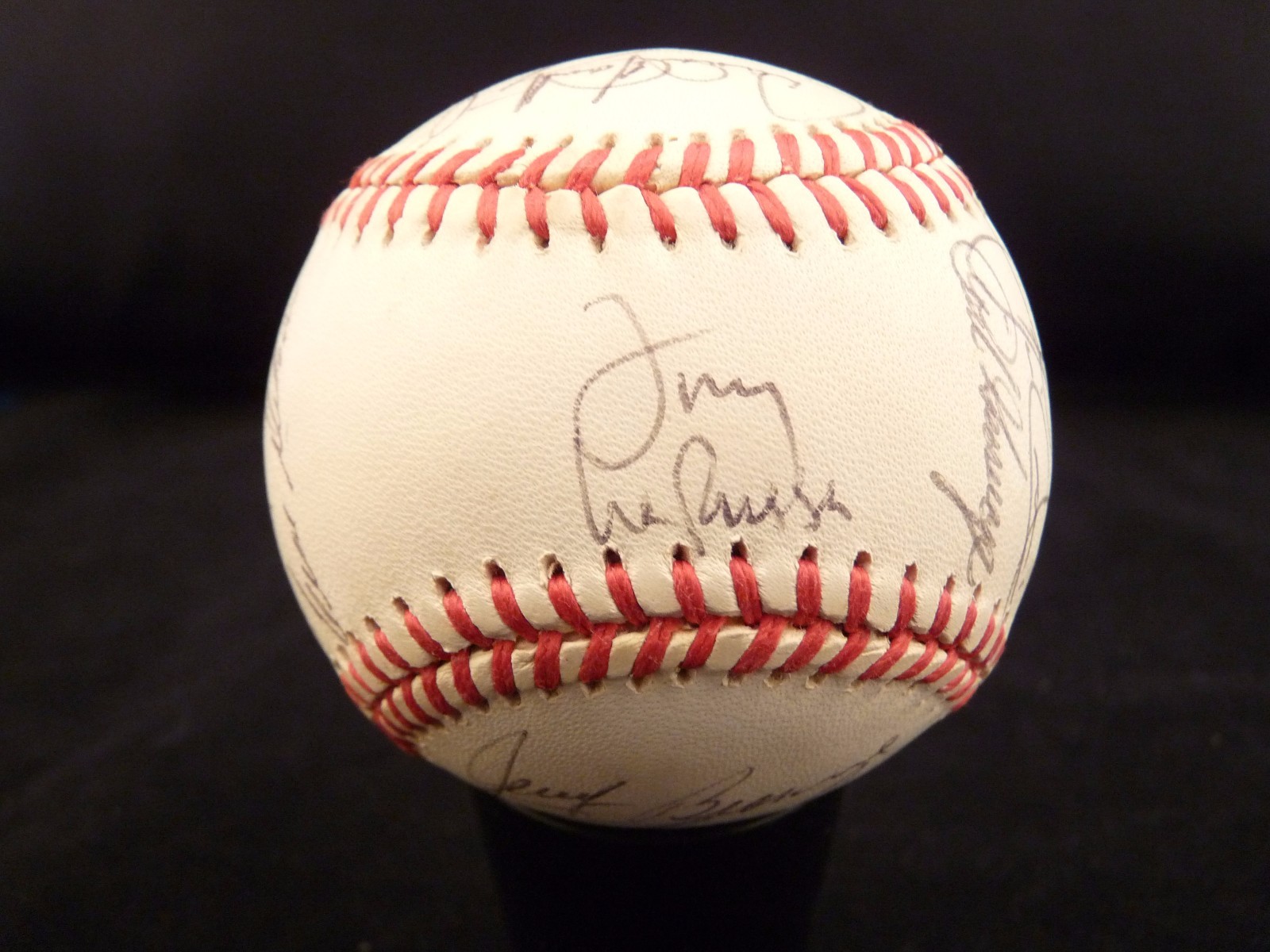 1992 A's Team Signed Autographed x25 OAL Baseball PSA Guaranteed Canseco McGwire