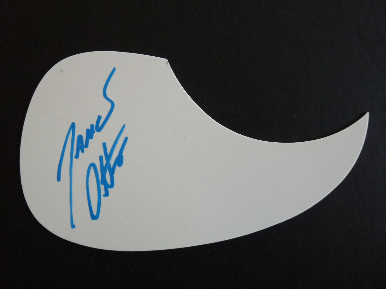 James Otto Sexy Autographed Signed Guitar Pickguard PSA BAS Guaranteed
