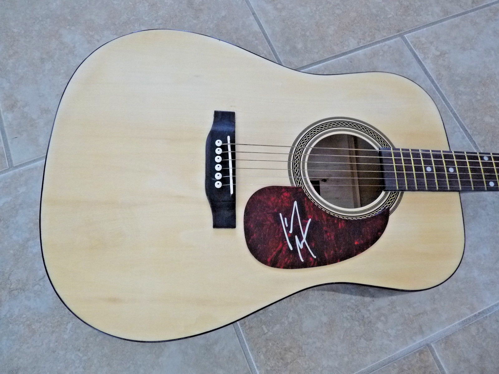 Kip Moore Sexy Signed Autographed Acoustic Guitar PSA BAS Guaranteed