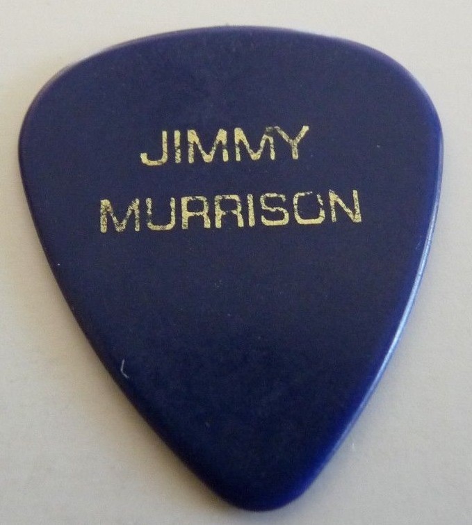 Nazareth Jimmy Murrison Vintage Purple Tour Concert Issued Guitar Pick